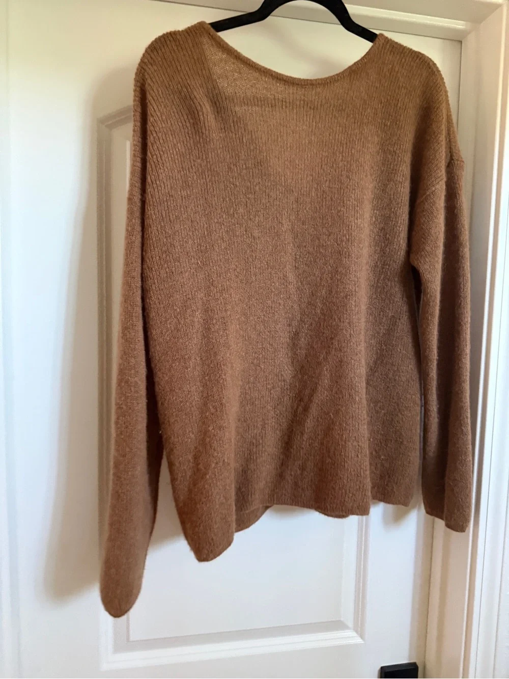 Sezane Gaspard Jumper Cardigan in Camel - XL - Picture 5 of 5